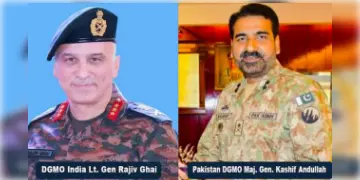 Read more about - India-Pakistan DGMO Meeting | পিছিয়ে গেলো ভারত-পাকিস্তানের DGMO বৈঠক!দুপুরের বদলে হবে বিকেল ৫টায়!