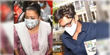 Read more about - ভারতী সিং এবং হর্ষ লিম্বাচিয়ার মুম্বইয়ের ফ্ল্যাটে উদ্ধার গাঁজা! জিজ্ঞাসাবাদের জন্য ডাক এনসিবি-র।