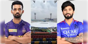 Read more about - KKR vs RCB | ফিরছে IPL, KKR বনাম RCB ম্যাচে বজ্রবিদ্যুৎ সহ বৃষ্টির আশঙ্কা!