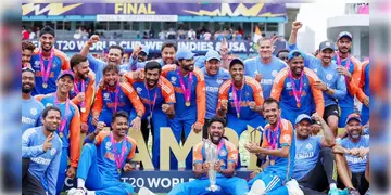 Read more about - Indian Cricket Team | ফিরছে বিশ্বকাপজয়ী ইন্ডিয়ান ক্রিকেট টিম! দেশে ফিরেই প্রধানমন্ত্রীর সঙ্গে সাক্ষাৎ-ভিকট্রি মার্চের কর্মসূচি!
