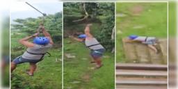 Read more about - Karnataka | কর্নাটকে জ়িপলাইন ছিঁড়ে পড়ে ভয়াবহ দুর্ঘটনা, ৩০-৪০ ফুট নীচে পড়লেন যুবক!