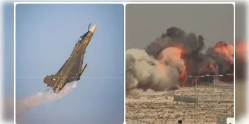 Read more about - Tejas Fighter Jet | ‘ব্যারেল রোল’ দেখাতে গিয়েই বিপত্তি? যুদ্ধবিমান তেজস ভেঙে পড়ায় তদন্তের নির্দেশ IAF-র