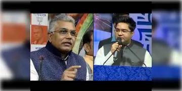 Read more about - দিল্লিতে দাঁড়িয়ে বিজেপিকে চ্যালেঞ্জ অভিষেকের, পাল্টা কটাক্ষ দিলীপের