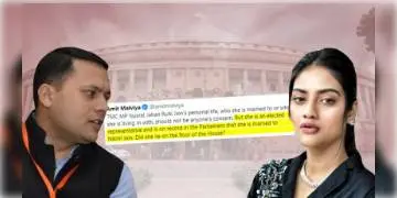 Read more about - সংসদে শপথ গ্রহণে ‘অসত্য’ বচন! তৃণমূল সাংসদ নুসরতকে চাপে ফেলতে এবার তৈরি বিজেপি