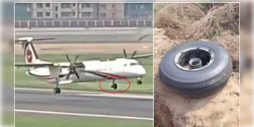 Read more about - Bangladesh | মাঝ আকাশে খুলে গেলো বিমানের চাকা, অল্পের জন্যে প্রাণরক্ষা ৭১ জন যাত্রীর!