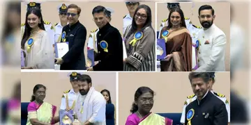 Read more about - 71st National Film Awards | কিং-খান এর হাতে উঠলো জাতীয় পুরস্কার, বাদ গেলেন না রানি-বিক্রান্তও