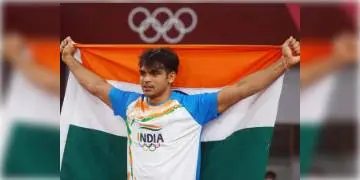 Read more about - ভারতের হয়ে অ্যাথলেটিক্সে প্রথম সোনা জিতে অলিম্পিকে ইতিহাস সৃষ্টি  করলো নীরজ চোপড়া