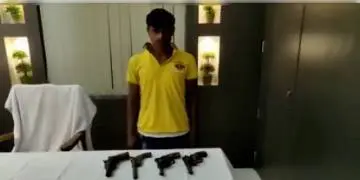 Read more about - কাটাগড়ে পুলিশের জালে আটক এক অস্ত্র কারবারি, একাধিক আগ্নেয়াস্ত্র বাজেয়াপ্ত করা হয়েছে
