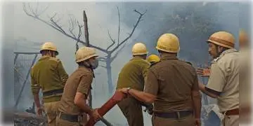 Read more about - নারকেলডাঙার ছাগলপট্টিতে ফের অগ্নিকাণ্ড, আগুন নেভাতে ঘটনাস্থলে পৌঁছেছে দমকলের ৫টি ইঞ্জিন