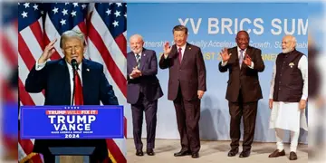 Read more about - Brics-Trump | ১০০ শতাংশ শুল্ক চাপানোর হুঁশিয়ারি ট্রাম্পের! ভারত ছাড়াও আর কোন দেশ বিপদে?