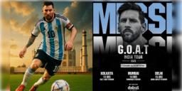 Read more about - Messi in Kolkata | পাননি টিকিট? বাড়িতে বসেই দেখতে পাবেন মেসির GOAT ট্যুর! জেনে নিন বিস্তারিত