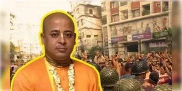 Read more about - Chinmoy Prabhu | প্রায় ৫ মাস পর জেলমুক্তি বাংলাদেশের ইসকন সন্ন্যাসী চিন্ময় প্রভুর!