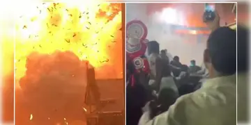 Read more about - Kerala | কেরলের মন্দিরে আতশবাজি দুর্ঘটনা! ১৫০ আহত, ৮ জনের অবস্থা গুরুতর