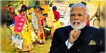 Read more about - Narendra Modi | মতুয়াদের নাগরিকত্ব নিয়ে টুঁ শব্দটি নয়! তাহেরপুরে সভায় নীরব প্রধানমন্ত্রী