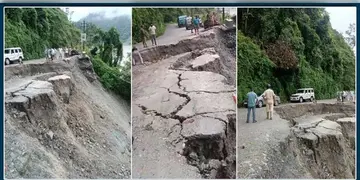Read more about - North Bengal | লাগাতার বৃষ্টি-ধসে বিচ্ছিন্ন সিকিম-শিলিগুড়ির যোগাযোগ ব্যবস্থা! ব্যবহার করা হচ্ছে বিকল্প রাস্তা!