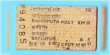 Read more about - Easterns Railway | কার্ডবোর্ড টিকিট এখন অতীত! কয়েক কোটি কার্ডবোর্ড টিকিট পুড়িয়ে ফেলছে পূর্ব রেল