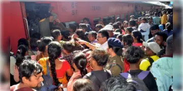 Read more about - Prayagraj Sangam Station | ২৬ ফেব্রুয়ারি পর্যন্ত প্রয়াগরাজ সঙ্গম স্টেশন! বাতিল প্রয়াগরাজগামী ১৫টি ট্রেনের রুট!