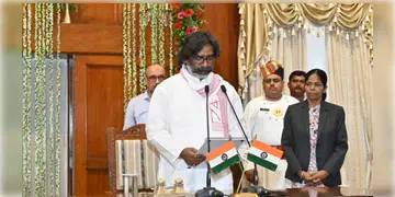Read more about - Hemant Soren | ঝাড়খণ্ডের মুখ্যমন্ত্রী হিসাবে শপথ নেবেন জেএমএম নেতা হেমন্ত সোরেন