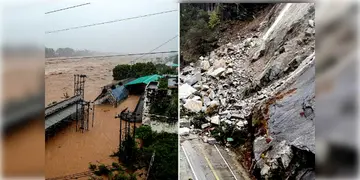Read more about - Jammu and Kashmir | ভারী বৃষ্টির জেরে নামলো ধস, বৈষ্ণোদেবীর পথে মৃত্যু ৯ পুণ্যার্থীর, আহত আরও ১৪