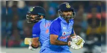 Read more about - বিরাট-সূর্যর গড়া ভিতে ফিনিশ করলেন হার্দিক, অস্ট্রেলিয়াকে টি ২০ সিরিজে হারিয়ে বিশ্বরেকর্ড ভারতের