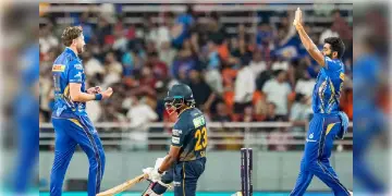 Read more about - GT vs MI | শেষরক্ষা হল না, গুজরাট ছিটকে গেলো এলিমিনেটর থেকে, ট্রফির কাছাকাছি মুম্বই!