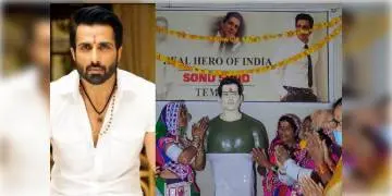 Read more about - দেশবাসীর 'দেবদূত'! সোনু সুদকে শ্রদ্ধা জানাতে তাঁর মন্দির প্রতিষ্ঠা করলেন তেলেঙ্গানার বাসিন্দারা।