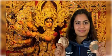 Read more about - Manu Bhaker | এবার দুর্গাপুজোয় কলকাতায় আসছেন প্যারিস অলিম্পিক্সে জোড়া পদক জয়ী মনু ভাকের