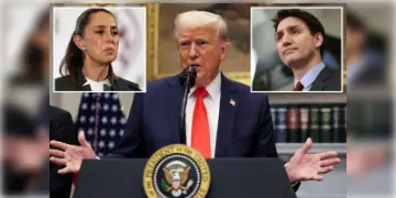 Read more about - Trump-Tariffs | শেয়ার বাজারে ধস নামতেই মতবদল ট্রাম্পের, তুললেন শুল্ক, রেহাই কানাডা-মেক্সিকোর