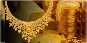 Read more about - Gold Price | লক্ষীবারে দাম কমলো সোনা-রুপোর, আজ কলকাতায় সোনালী ধাতুর দাম কত?