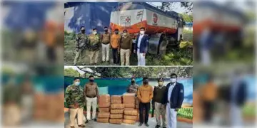 Read more about - Drug Rescued | পিকআপ ভ্যান থেকে ১৫১ কেজি গাঁজা উদ্ধার শিলিগুড়িতে, মাদক বিরোধী অভিযানে সাফল্য পেলো পুলিশ