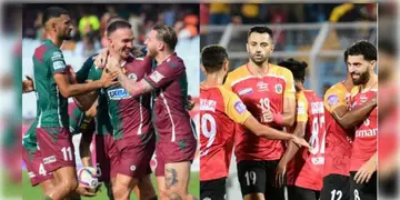 Read more about - East Bengal vs Mohun Bagan | ডুরান্ড কাপে আলাদা গ্রুপে থেকেও মুখোমুখি ইস্টবেঙ্গল-মোহনবাগান!