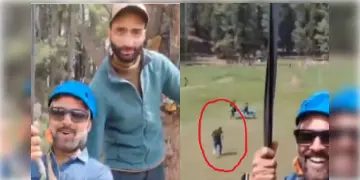 Read more about - Pahalgam Attack | পহেলগাঁওয়ে জিপলাইন রাইডের সময় পর্যটকের ক্যামেরায় বন্দি জঙ্গিদের হামলা! ‘আল্লাহু আকবর’ বলা অপারেটরকে তলব!