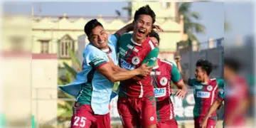 Read more about - Mohun Bagan VS East Bengal | ডার্বিতে দুর্দান্ত মোহনবাগান, গোল হাতছাড়া করে ডার্বি দৌড় থেকে পিছলে গেলো ইস্টবেঙ্গল
