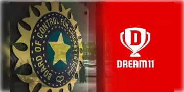 Read more about - BCCI-Dream11 | অনলাইন গেমিং বিলের জের, Dream11-র সঙ্গে সম্পর্ক ছিন্ন করছে BCCI!
