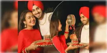 Read more about - সম্প্রতি বিবাহবন্ধনে আবদ্ধ হন নেহা-রোহান, বিয়ের পর প্রথম করওয়া চৌথ পালন জনপ্রিয় গায়িকা নেহা কক্করের।