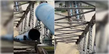 Read more about - Burnpur Bridge Collapsed | ভেঙে পড়ল দামোদর নদ থেকে জল তোলার পাইপ-সহ গোটা লোহার ব্রিজ!
