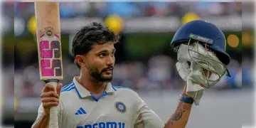 Read more about - Nitish Kumar Reddy | আন্তর্জাতিক টেস্ট কেরিয়ারে প্রথম সেঞ্চুরি নীতীশের! খাদের কিনারা থেকে দলকে টেনে তুললেন রেড্ডি