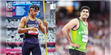 Read more about - World Athletics Championships | বিশ্ব অ্যাথলেটিক্স চ্যাম্পিয়নশিপে মুখোমুখি নীরজ-নাদিম, শনিতে মুখোমুখি আর কারা?
