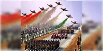Read more about - Republic Day of India | ২৬ জানুয়ারিতেই ভারতের প্রজাতন্ত্র দিবস পালনের নেপথ্যে কারণ কী? জানুন প্রজাতন্ত্র দিবস ও এইদিনের প্যারেড সম্পর্কে না জানা তথ্য!