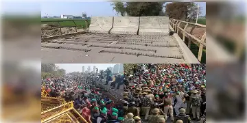 Read more about - Farmers Protest | ফের কৃষক আন্দোলনের ডাক ২০০র বেশি সংগঠনের! অভিযান রুখতে দুটি স্টেডিয়ামে তৈরী 'অস্থায়ী জেল'! দিল্লিতে ১ মাসের জন্য জারি ১৪৪ ধারা!