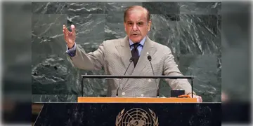 Read more about - Shehbaz Sharif | রাষ্ট্রসংঘে কাশ্মীর নিয়ে ভুরি ভুরি মিথ্যাভাষণ পাক প্রধানমন্ত্রীর! 'আজব নাটক'- ক্ষুদ্ধ ভারত