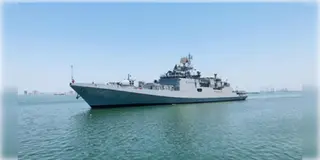 Read more about - INS Tamal | রয়েছে ব্রহ্মোস ক্ষেপণাস্ত্রের মতো মারাত্মক প্রযুক্তি! শীঘ্রই ভারতের নৌসেনায় যুক্ত হবে INS 'তামাল'!