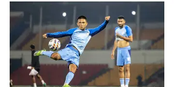 Read more about - India vs Maldives | আজ মুখোমুখি ভারত-মলদ্বীপ! অবসর ভেঙে জাতীয় দলের জার্সি গায়ে দেখা যাবে সুনীল ছেত্রীকে!