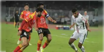 Read more about - মরসুমের প্রথম ডার্বিতে জয় এটিকে মোহনবাগানের,