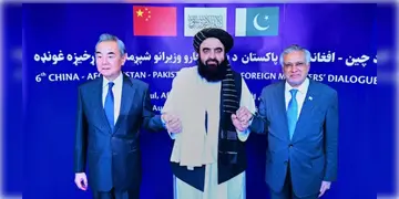 Read more about - China-Pak-Afghan | পাকিস্তান ও আফগানিস্তানের মধ্যে মধ্যস্থতায় চিন! কাবুলে ত্রিপক্ষীয় বৈঠক সেরে পাকিস্তান সফরে ওয়াং ই!