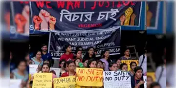 Read more about - Junior Doctor | ফের পূর্ণ কর্মবিরতি জুনিয়র ডাক্তারদের! ১০ দফা বিষয়ে সরকারের তরফে সুস্পষ্ট কোনও ইঙ্গিত না পাওয়া পর্যন্ত পূর্ণ কর্মবিরতি