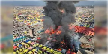 Read more about - Maha Kumbh in Fire | আবারও মহাকুম্ভে জ্বলছে আগুন, ভরসন্ধ্যায় পুড়ছে একের পর এক তাঁবু