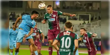 Read more about - MohunBagan vs Mumbai City FC | ২ গোলে লিড নিয়েও মুম্বই সিটি এফসির বিরুদ্ধে ড্র করলো মোহনবাগান