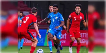 Read more about - AFC Asian Cup Qualifiers | এশিয়ান কাপের যোগ্যতা অর্জন পর্বে সিঙ্গাপুরের বিরুদ্ধে সন্মানরক্ষার ড্র ভারতের
