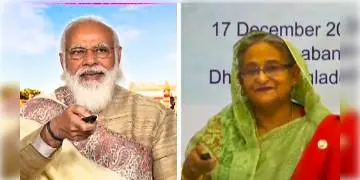 Read more about - ভবিষ্যৎ সম্পর্কে ভার্চুয়াল বৈঠকে বার্তা দিলেন মোদী-হাসিনা।